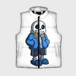 Женский жилет Undertale, цвет: 3D-черный