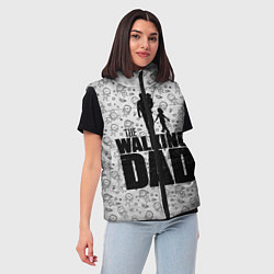 Женский жилет Walking Dad, цвет: 3D-красный — фото 2