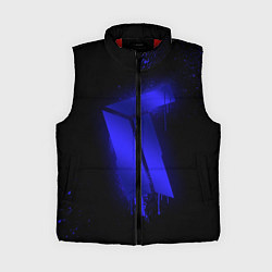 Женский жилет Titan: Black collection, цвет: 3D-красный