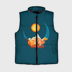 Женский жилет Лиса под солнцем