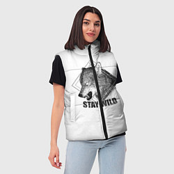 Женский жилет Stay Wild, цвет: 3D-красный — фото 2