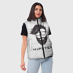 Женский жилет Hipster, цвет: 3D-светло-серый — фото 2