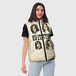 Женский жилет Led Zeppelin Guys, цвет: 3D-светло-серый — фото 2