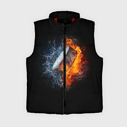 Женский жилет Шайба: противостояние, цвет: 3D-красный