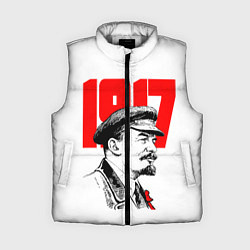 Женский жилет Ленин 1917, цвет: 3D-светло-серый