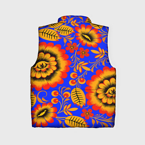 Женский жилет Хохломской узор / 3D-Красный – фото 2