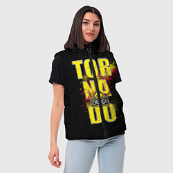 Женский жилет Tornado, цвет: 3D-красный — фото 2