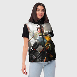 Женский жилет Freeman, цвет: 3D-красный — фото 2