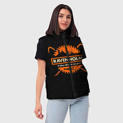 Женский жилет Ravenholm, цвет: 3D-красный — фото 2