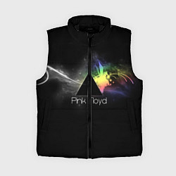 Женский жилет Pink Floyd Logo, цвет: 3D-черный