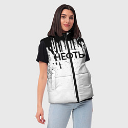 Женский жилет Нефть, цвет: 3D-красный — фото 2