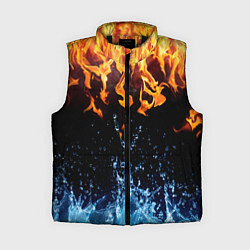 Женский жилет Две стихии