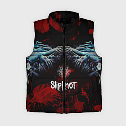 Женский жилет Slipknot руки зомби, цвет: 3D-черный