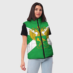 Женский жилет Таможня, цвет: 3D-красный — фото 2