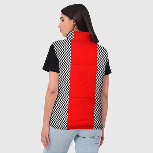 Женский жилет Twin Peaks Mark / 3D-Светло-серый – фото 4