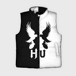 Женский жилет HU: Black & White, цвет: 3D-черный