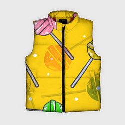 Женский жилет Чупа-Чупс, цвет: 3D-красный