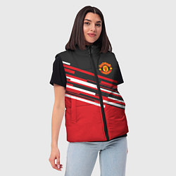 Женский жилет Man UTD FC: Sport Line 2018, цвет: 3D-черный — фото 2