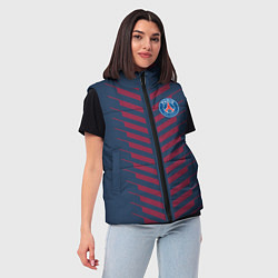 Женский жилет FC PSG: Creative, цвет: 3D-красный — фото 2