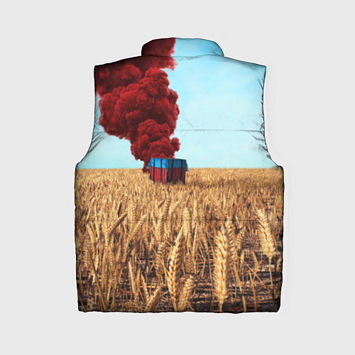 Женский жилет PUBG Box / 3D-Красный – фото 2