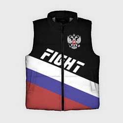 Женский жилет Fight Russia, цвет: 3D-светло-серый