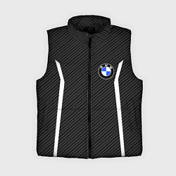 Женский жилет BMW CARBON БМВ КАРБОН, цвет: 3D-черный