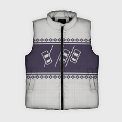 Женский жилет Форсаж: Зимний узор