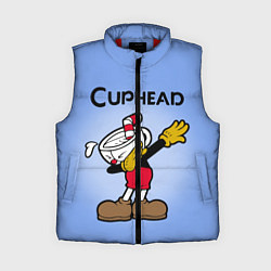 Женский жилет Cuphead Dab, цвет: 3D-красный