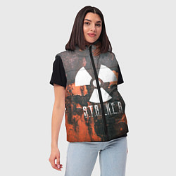 Женский жилет S.T.A.L.K.E.R: Orange Toxic, цвет: 3D-черный — фото 2