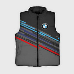 Женский жилет BMW BRAND COLOR, цвет: 3D-черный