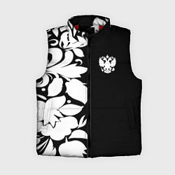 Женский жилет Russia: B&W Floral