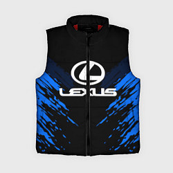 Женский жилет Lexus: Blue Anger, цвет: 3D-красный