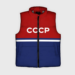 Женский жилет СССР: Спортсмен, цвет: 3D-светло-серый