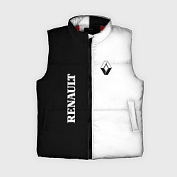 Женский жилет Renault: Black & White, цвет: 3D-красный