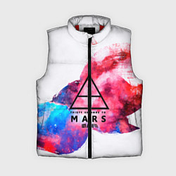 Женский жилет 30 Seconds to Mars, цвет: 3D-красный