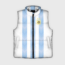Женский жилет Сборная Аргентины, цвет: 3D-светло-серый