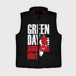 Женский жилет Green Day: American Idiot, цвет: 3D-красный