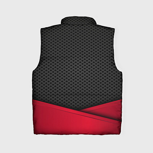 Женский жилет Volvo: Grey Carbon / 3D-Красный – фото 2