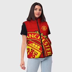 Женский жилет FC Man United: Red Exclusive, цвет: 3D-красный — фото 2