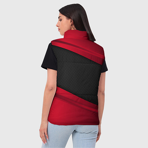 Женский жилет Mazda: Red Sport / 3D-Светло-серый – фото 4