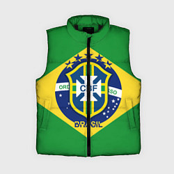 Женский жилет CBF Brazil, цвет: 3D-черный
