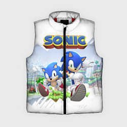 Женский жилет Sonic Stories, цвет: 3D-красный