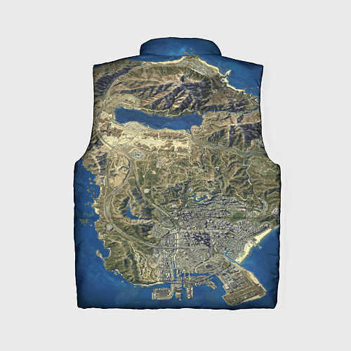 Женский жилет GTA / 3D-Красный – фото 2