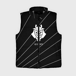 Женский жилет Cs:go - G2 ESPORTS 2022, цвет: 3D-светло-серый
