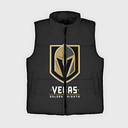 Женский жилет Vegas: Golden Knights, цвет: 3D-черный