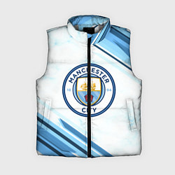 Женский жилет Manchester city, цвет: 3D-светло-серый