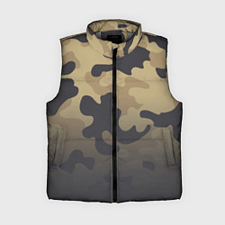 Женский жилет Camouflage Khaki, цвет: 3D-светло-серый
