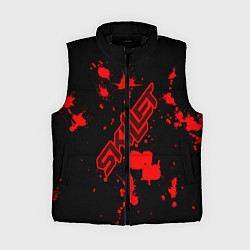 Женский жилет Skillet: Blood Style, цвет: 3D-черный