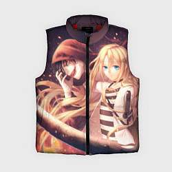Женский жилет Satsuriku no Tenshi, цвет: 3D-красный