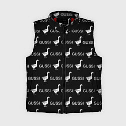 Женский жилет GUSSI: Black Pattern, цвет: 3D-красный